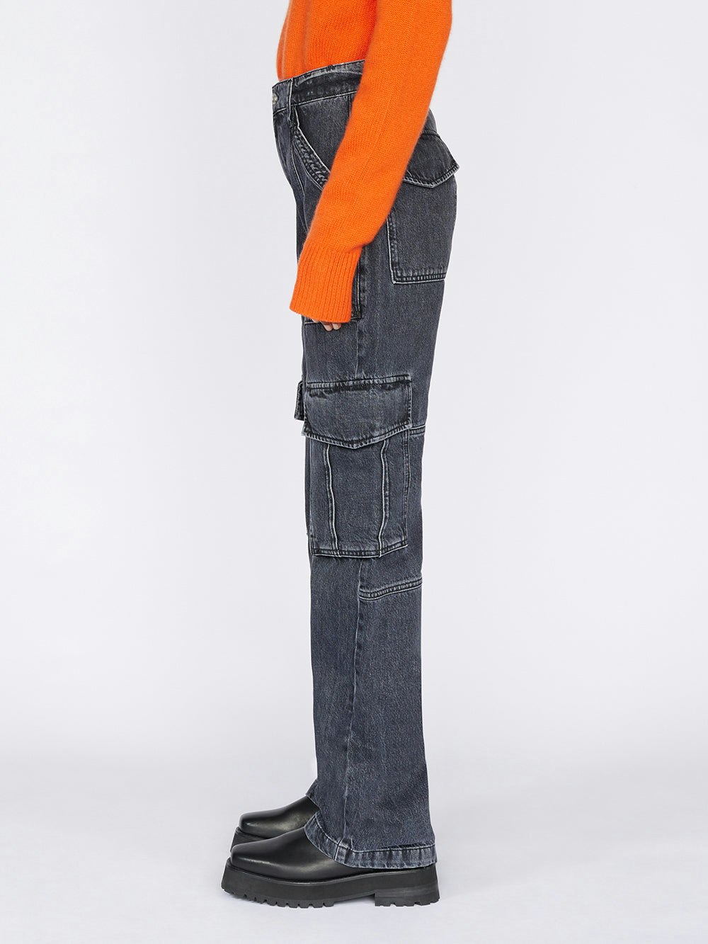jeans side view